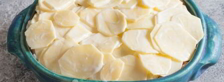 мясо по-французски с фаршем. Шаг 13