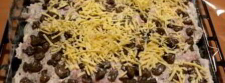 мясо по-французски с грибами и сыром. Шаг 8