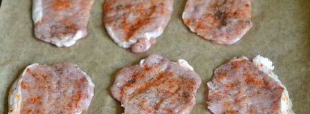 мясо по-французски с грибами. Шаг 7