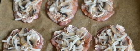 мясо по-французски с грибами. Шаг 9