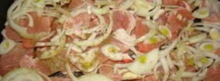 мясо по-французски с кабачками. Шаг 4