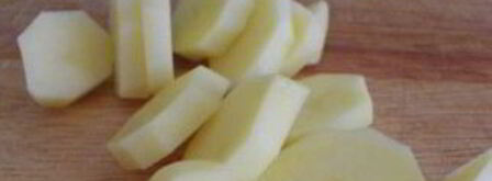 мясо по-французски с курицей и картошкой. Шаг 3