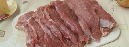 мясо по-французски в фольге в духовке. Шаг 4