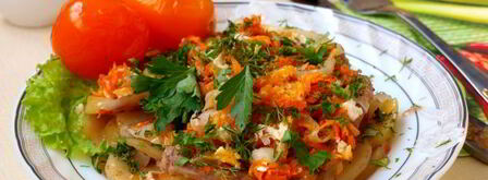 мясо по-французски в фольге в духовке. Шаг 13