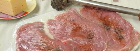 мясо по-французски в фольге в духовке. Шаг 5