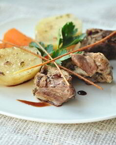 Баранина на пару