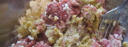 быстрый люля-кебаб с дзадзики и маринованным луком. Шаг 5