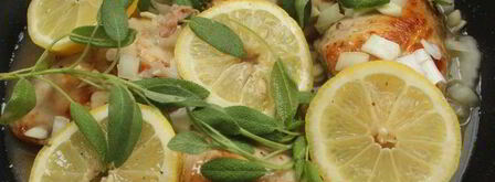 кролик с лимоном и шалфеем в белом вине. Шаг 8