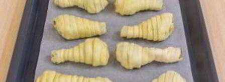 куриная голень в слоеном тесте. Шаг 10