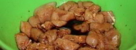 куриная грудка с шампиньонами в сливках. Шаг 4