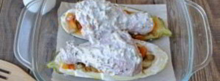 куриная ножка в лодочке. Шаг 7