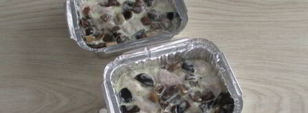 куриное филе с грибами в кефире. Шаг 12