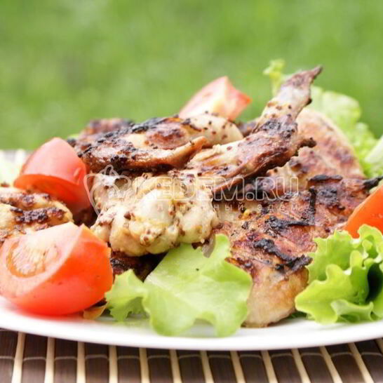 Рецепт куриных крылышек на гриле