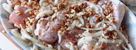 куриные ножки в ореховом соусе. Шаг 3