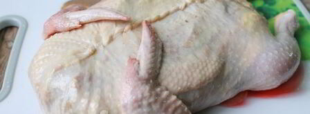 курица, фаршированная блинами. Шаг 10