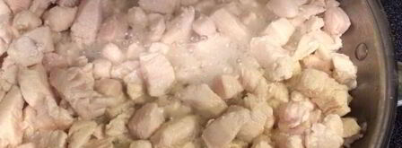 курица в сливочном соусе с фасолью. Шаг 3