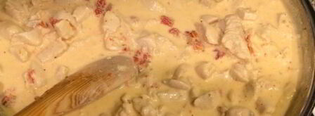 курица в сливочном соусе с фасолью. Шаг 4