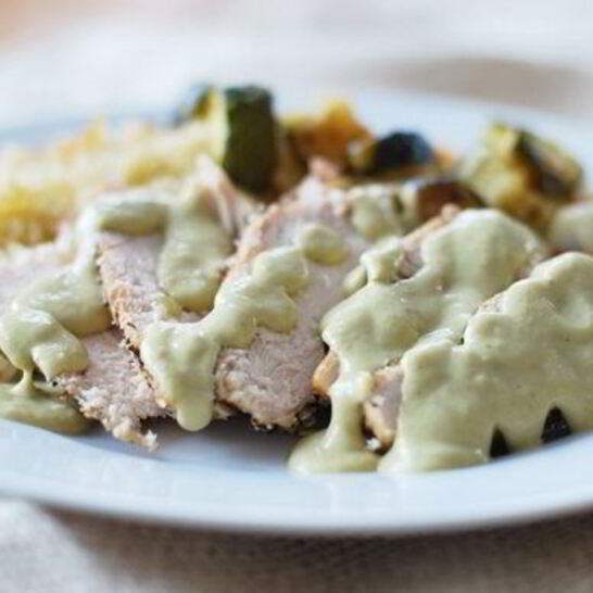 Рецепт курицы в сырном соусе