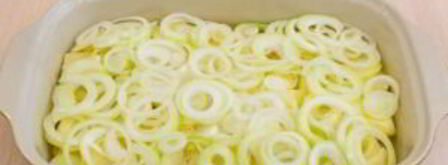 мясо с картофелем под майонезом. Шаг 7