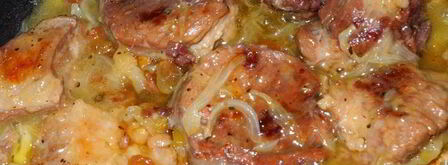 мясо с лимоном и изюмом в тыкве. Шаг 6