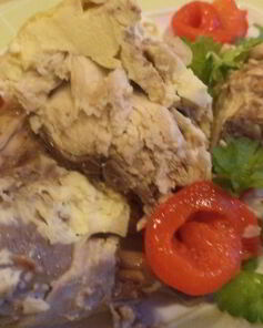 Начиненная курица Тутырган-таук