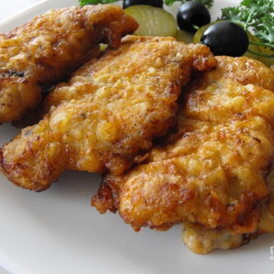 Рецепт отбивных из свинины на сковороде в кляре