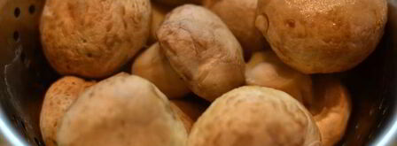 пекинская уточка карри, фаршированная рисом, сыром и грибами. Шаг 6