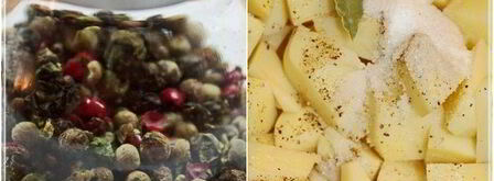 свинина с картошкой из русской печи. Шаг 7