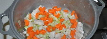 тушеная курица с прованскими травами и овощами. Шаг 5