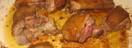 утка кусочками с яблоками. Шаг 3