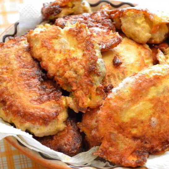 Рецепт жареных свиных мозгов