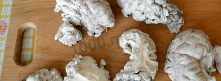 жареные свиные мозги. Шаг 4