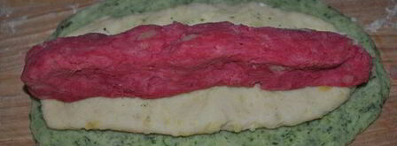 ньокки-триколоро. Шаг 6