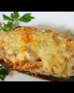 Баклажаны фаршированные с фаршем запеченные в духовке