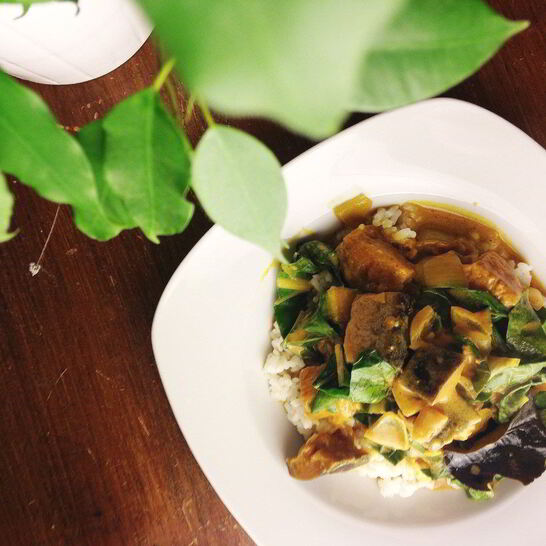 Рецепт баклажанов карри