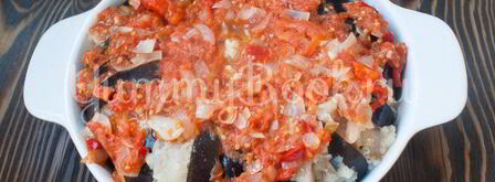 баклажаны с фаршем по-турецки. Шаг 7