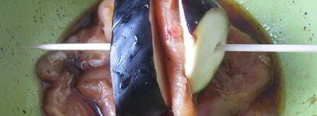 баклажаны с куриным филе. Шаг 6