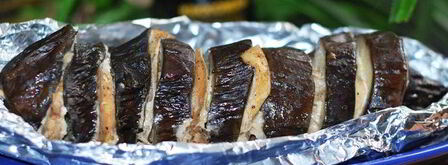 баклажаны с куриным филе. Шаг 7