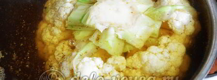 фаршированная цветная капуста. Шаг 5