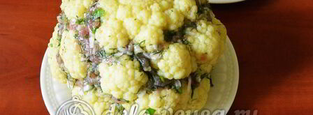 фаршированная цветная капуста. Шаг 10