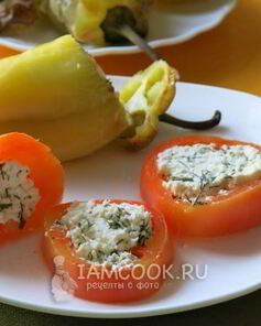 Фаршированный болгарский перец
