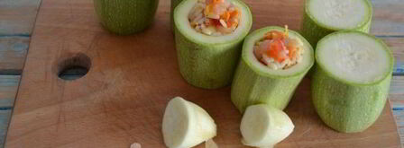 фаршированные кабачки в мультиварке. Шаг 14