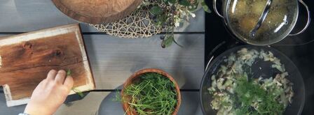 фаршированные картофельные биточки. Шаг 3