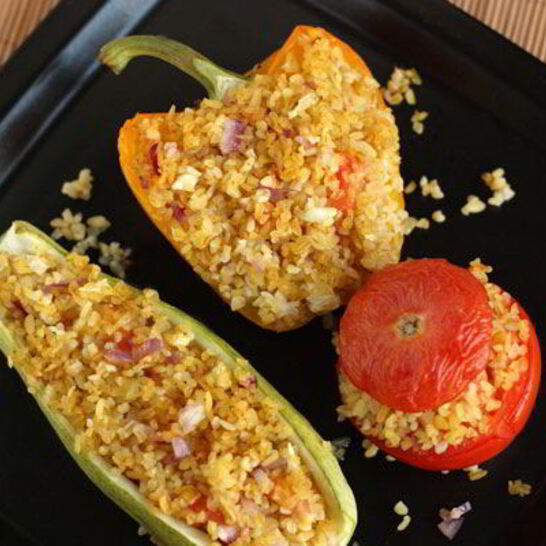 Рецепт фаршированных овощей