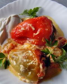 Фаршированные перцы с фаршем