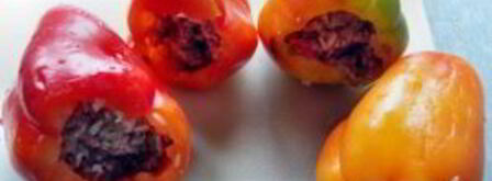 фаршированные перцы с фаршем. Шаг 3