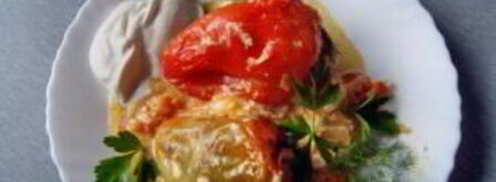 фаршированные перцы с фаршем. Шаг 5