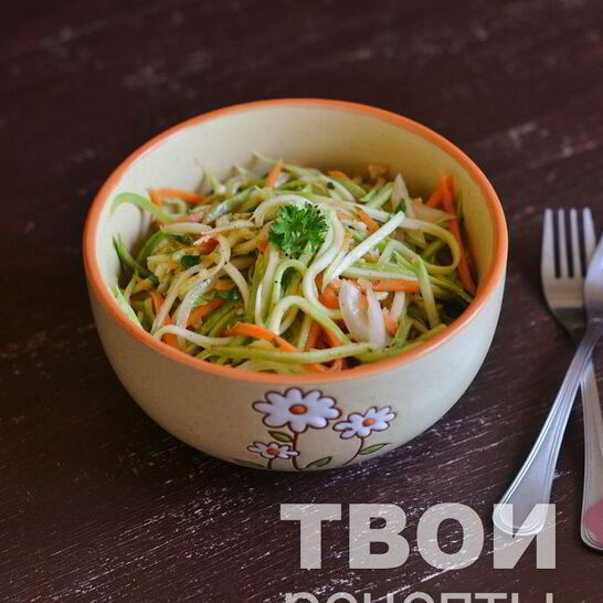 Рецепт кабачков по-корейски