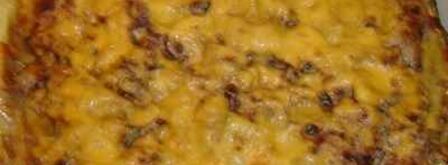 картофель запеченный с мясом и грибами в сметане. Шаг 21