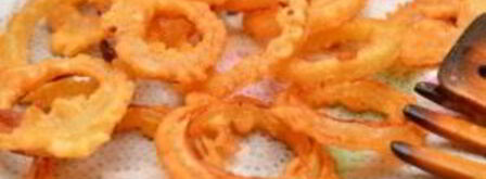 лук в кляре. Шаг 6